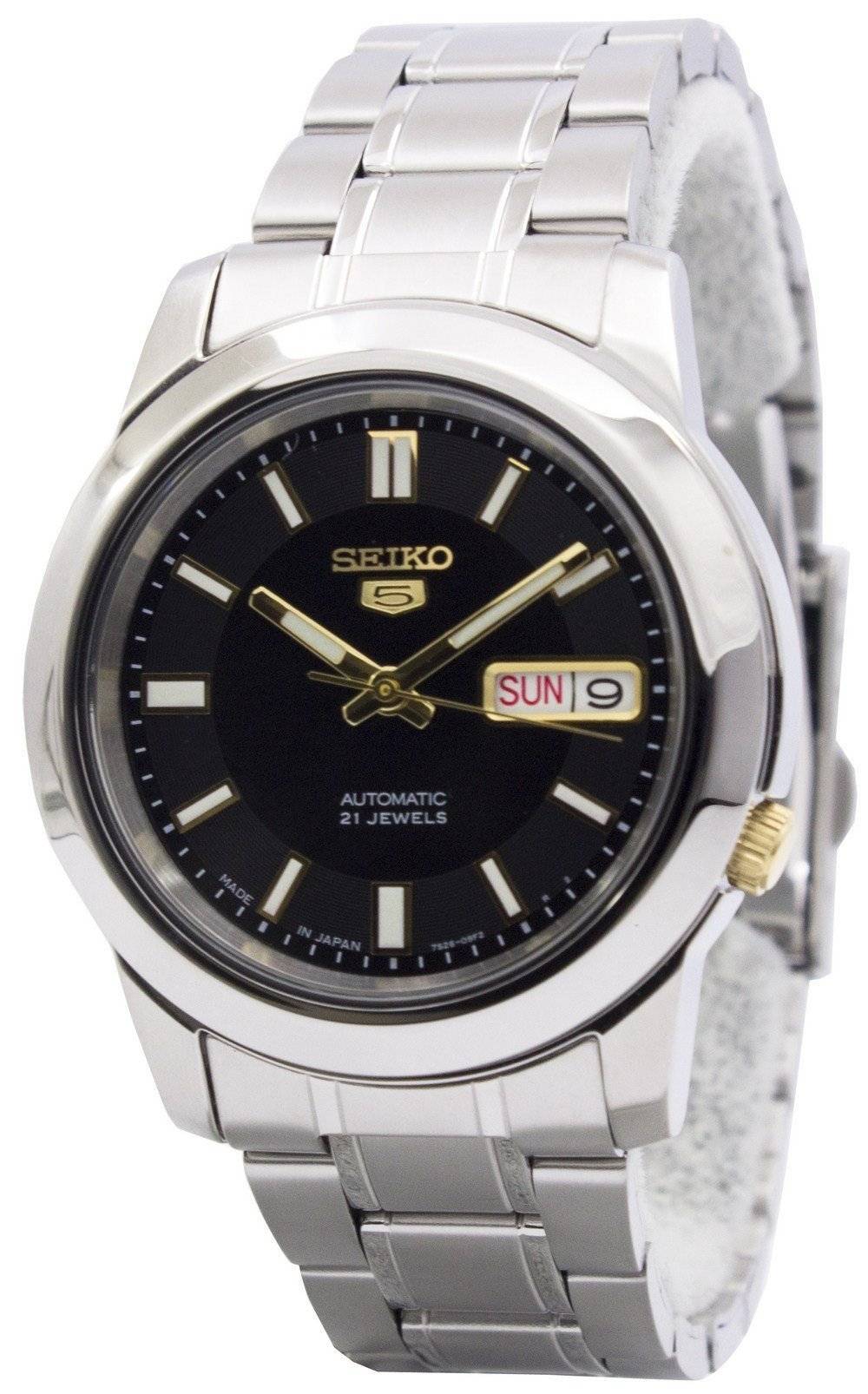 Seiko 5 Automatik 21 Jewels Made in Japan SNKK17 SNKK17J1 SNKK17J Herrenuhr
