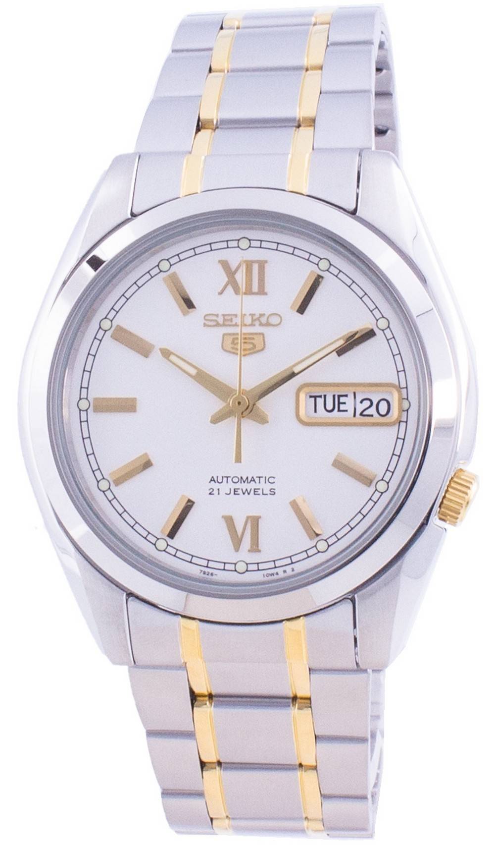Seiko 5 Automatik White Dial SNKL57 SNKL57K1 SNKL57K Herrenuhr