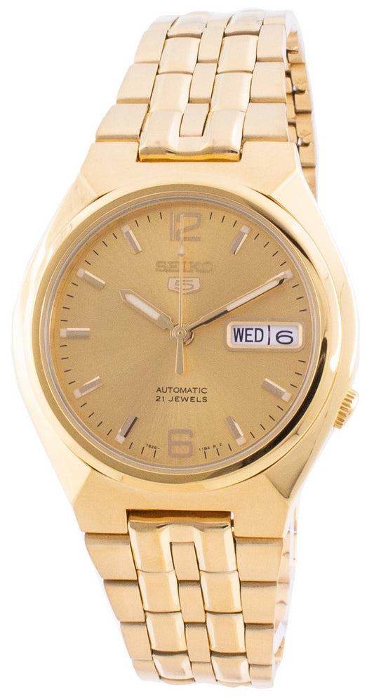 Seiko 5 Automatik Goldfarben Dial SNKL64 SNKL64K1 SNKL64K Herrenuhr