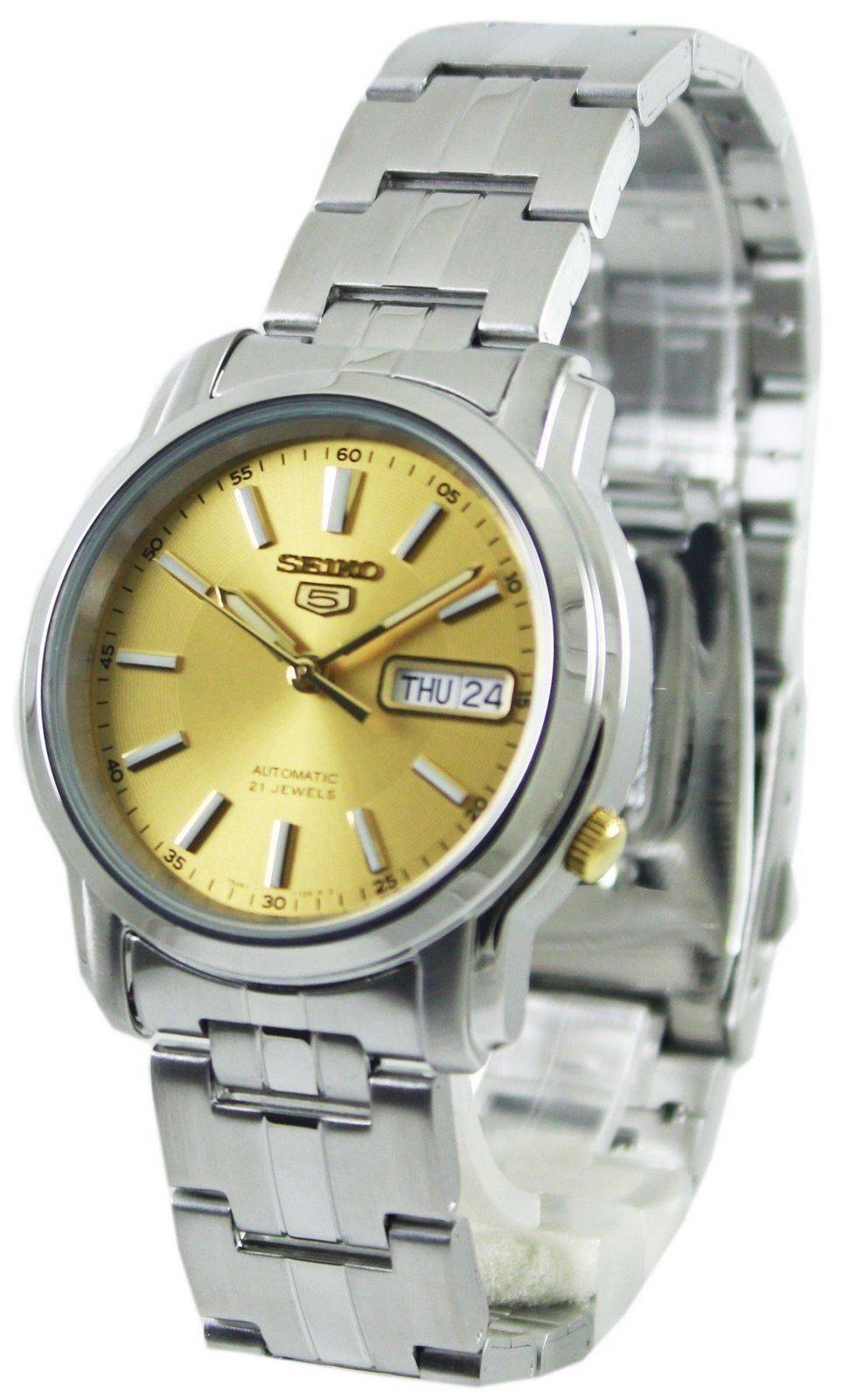 Seiko 5 Automatik 21 Jewels SNKL81 SNKL81K1 SNKL81K Herrenuhr