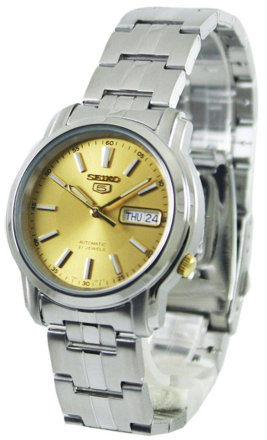 Seiko 5 Automatik 21 Jewels SNKL81 SNKL81K1 SNKL81K Herrenuhr