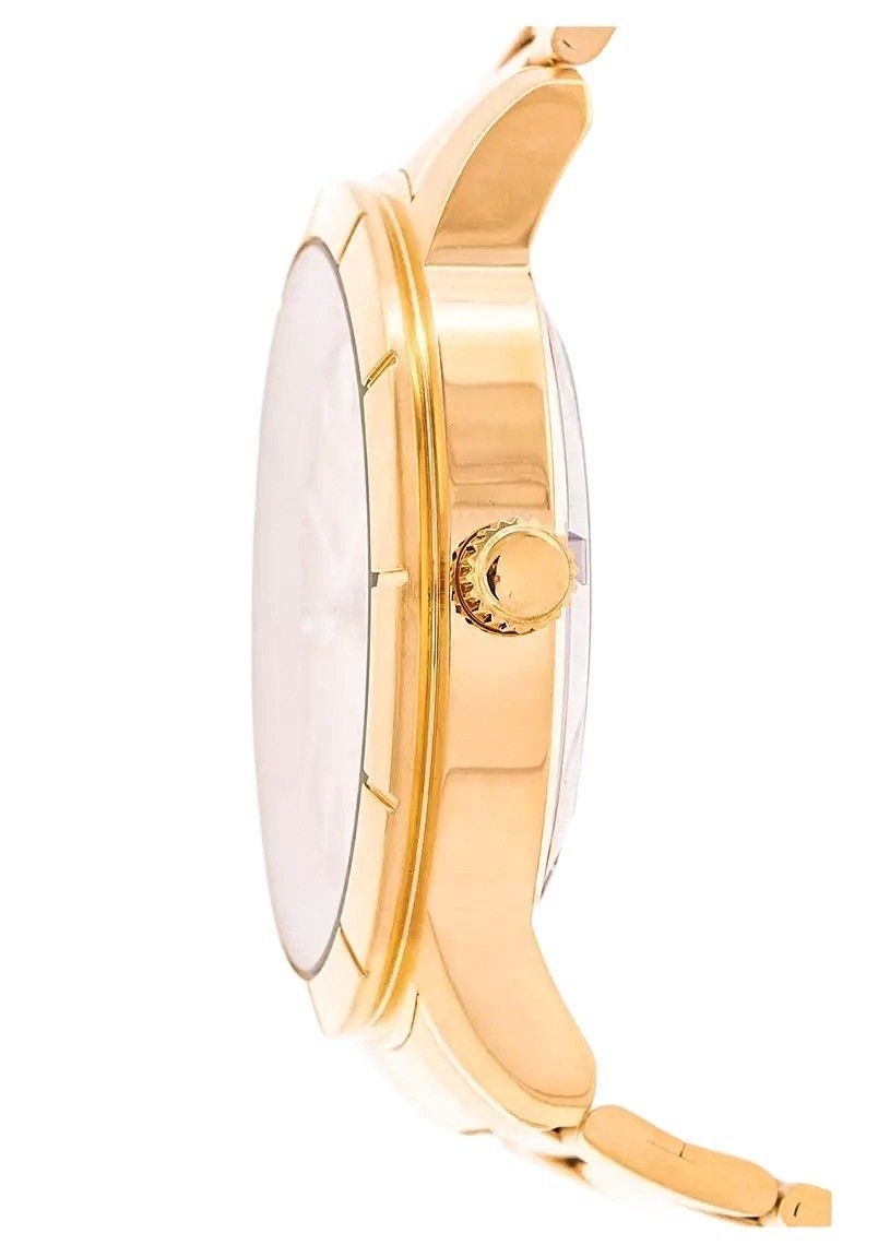 Seiko 5 Goldfarben Edelstahl Gold Dial 21 Jewels Automatik SNKN62K1 Herrenuhr