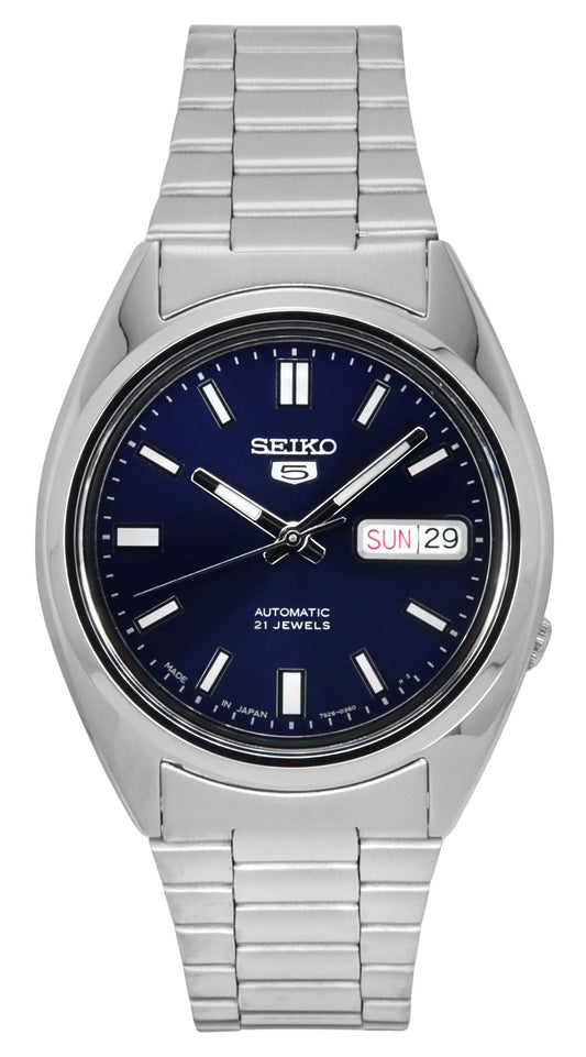 Seiko 5 Automatik 21 Jewels Made in Japan SNXS77 SNXS77J1 SNXS77J Herrenuhr