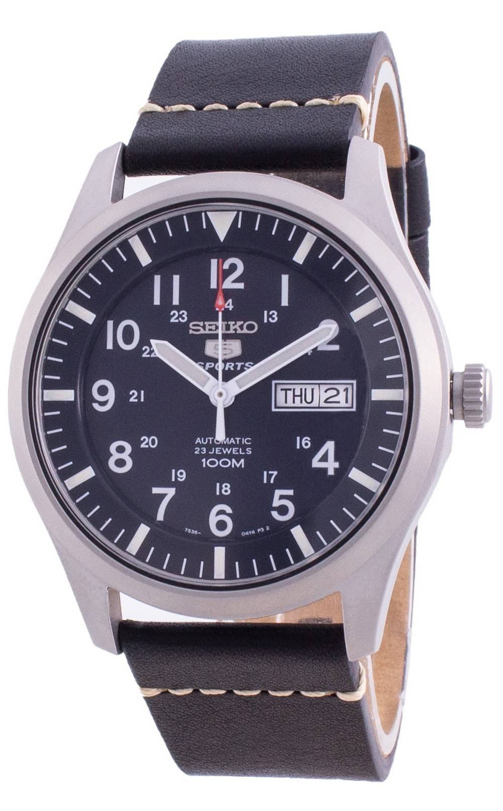 Seiko 5 Sports Blaues Zifferblatt Automatik SNZG11K1-var-LS20 100M Herrenuhr