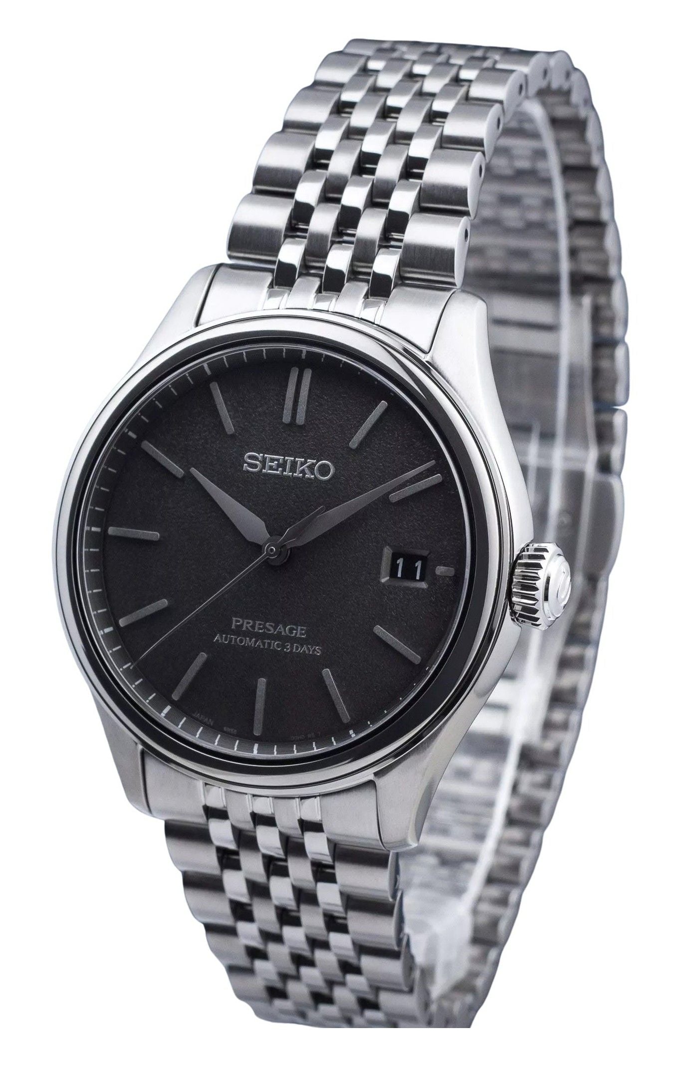 Seiko Presage Classic Sensaicha Edelstahl Gr?nes Zifferblatt Automatik SPB465J1 100M Herrenuhr