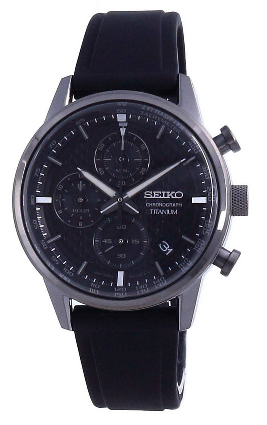 Seiko Discover More Titanium Chronograph Quarz SSB393 SSB393P1 SSB393P 100M Herrenuhr