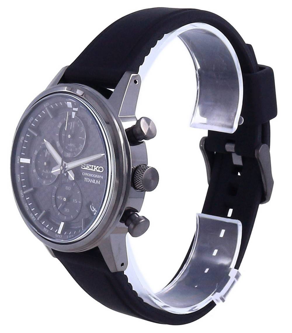 Seiko Discover More Titanium Chronograph Quarz SSB393 SSB393P1 SSB393P 100M Herrenuhr