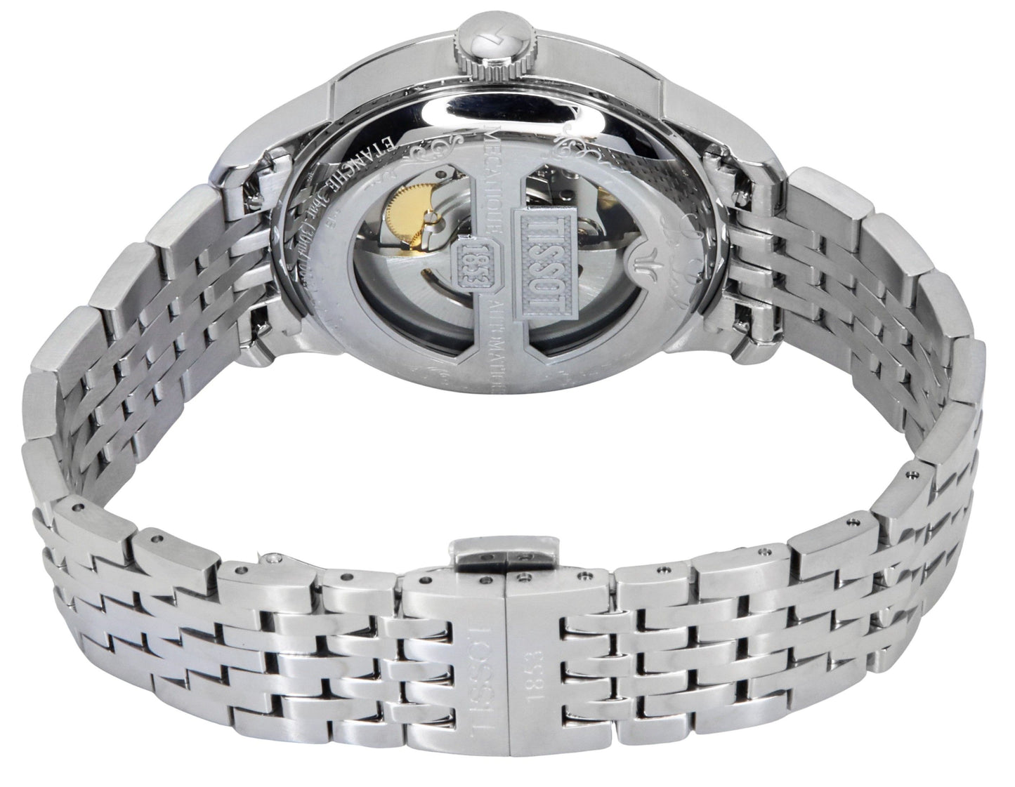 Tissot Le Locle Powermatic 80 20th Anniversary Edelstahl Silberfarbenes Zifferblatt Automatik T006.407.11.033.03 Herrenuhr