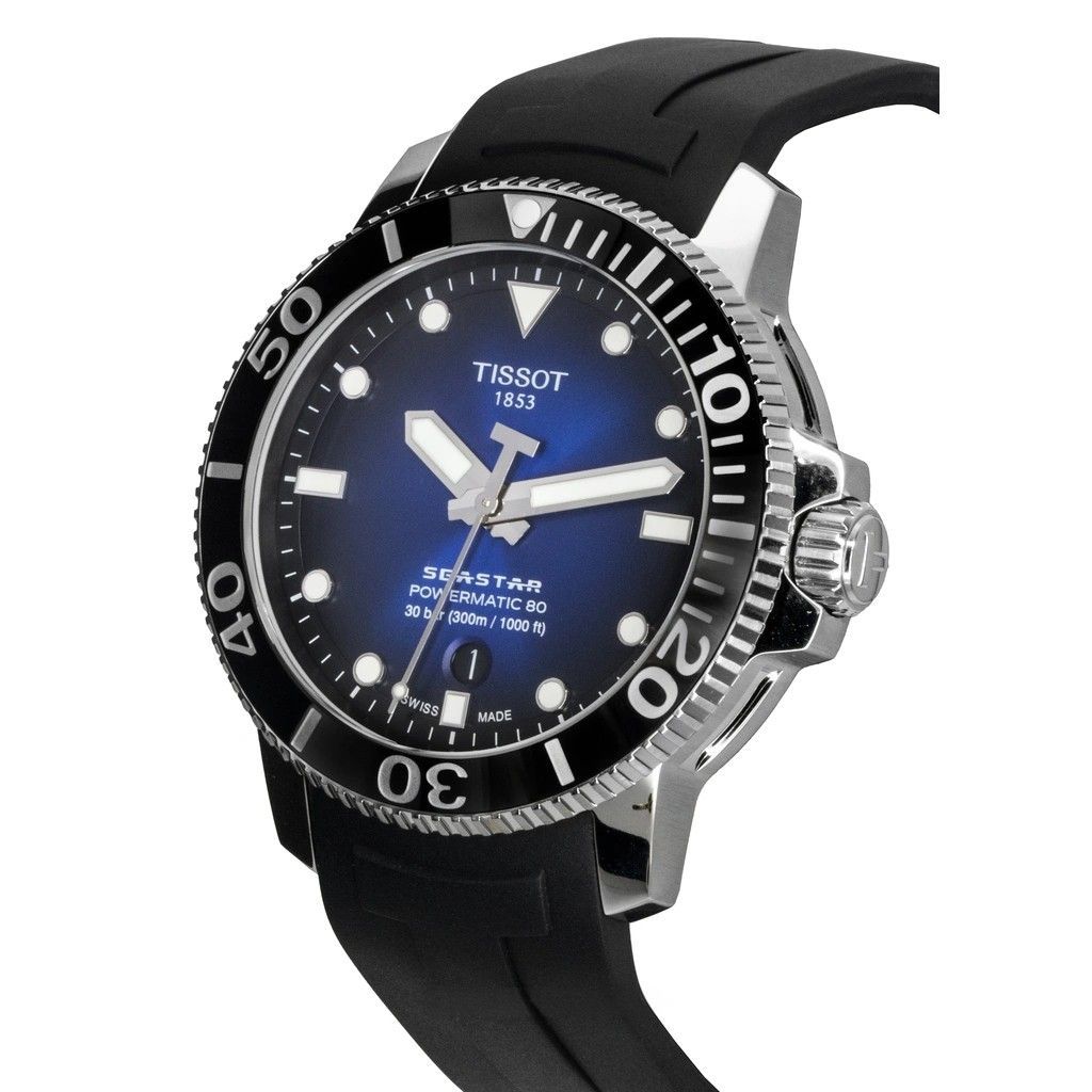 Tissot T-Sport Seastar 1000 T120.407.17.041.00 T1204071704100 Powermatic 80 Automatik 300M Herrenuhr