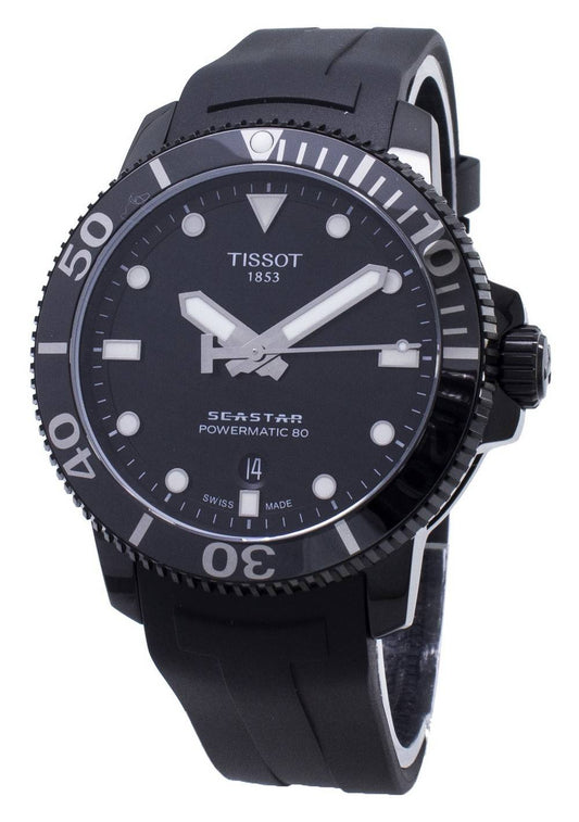 Tissot T-Sport Seastar Powermatic 80 T120.407.37.051.00 T1204073705100 Automatik 300M Herrenuhr