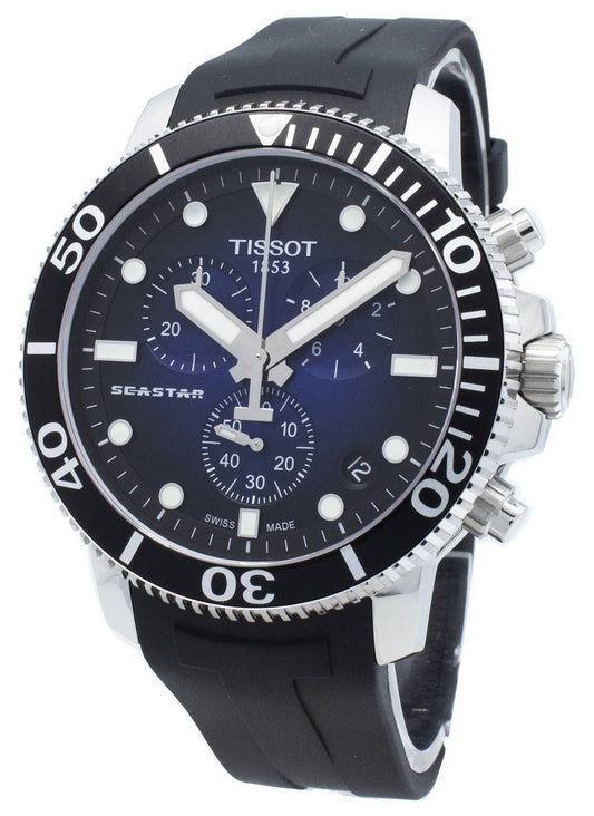 Tissot Seastar 1000 T120.417.17.041.00 T1204171704100 Chronograph 4 Jewels Quarz 300M Herrenuhr