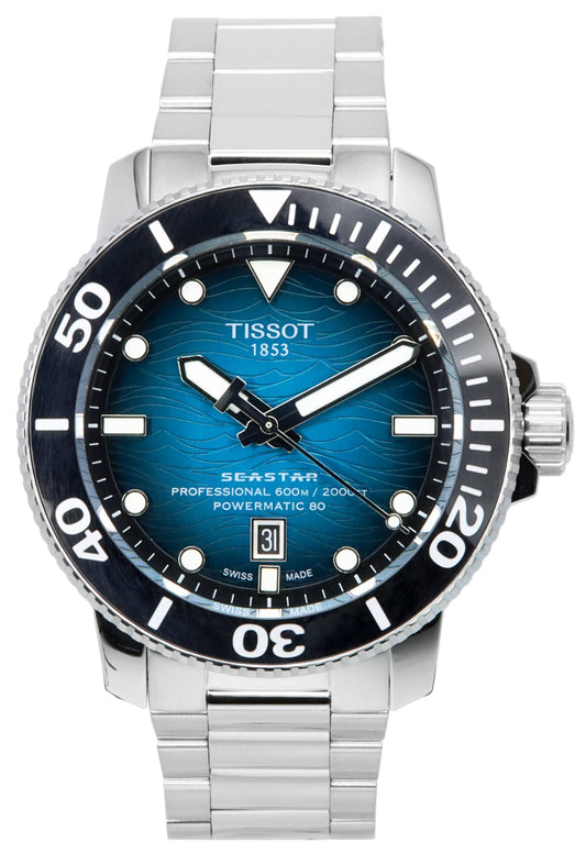 Tissot Seastar 2000 Professional Powermatic 80 Taucher T120.607.11.041.00 T1206071104100 600M Herrenuhr