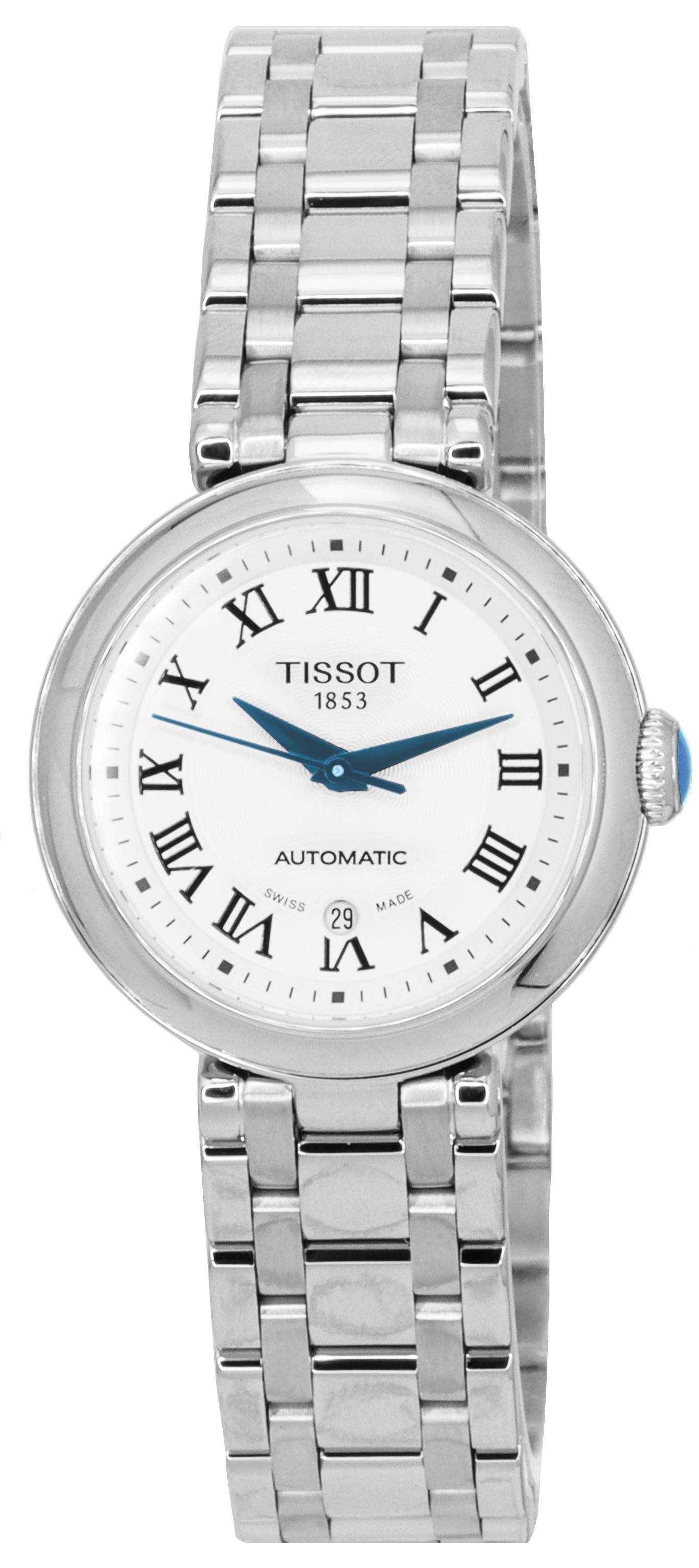 Tissot T-Lady Bellissima Edelstahl White Dial Automatik T126.207.11.013.00 T1262071101300 Damenuhr