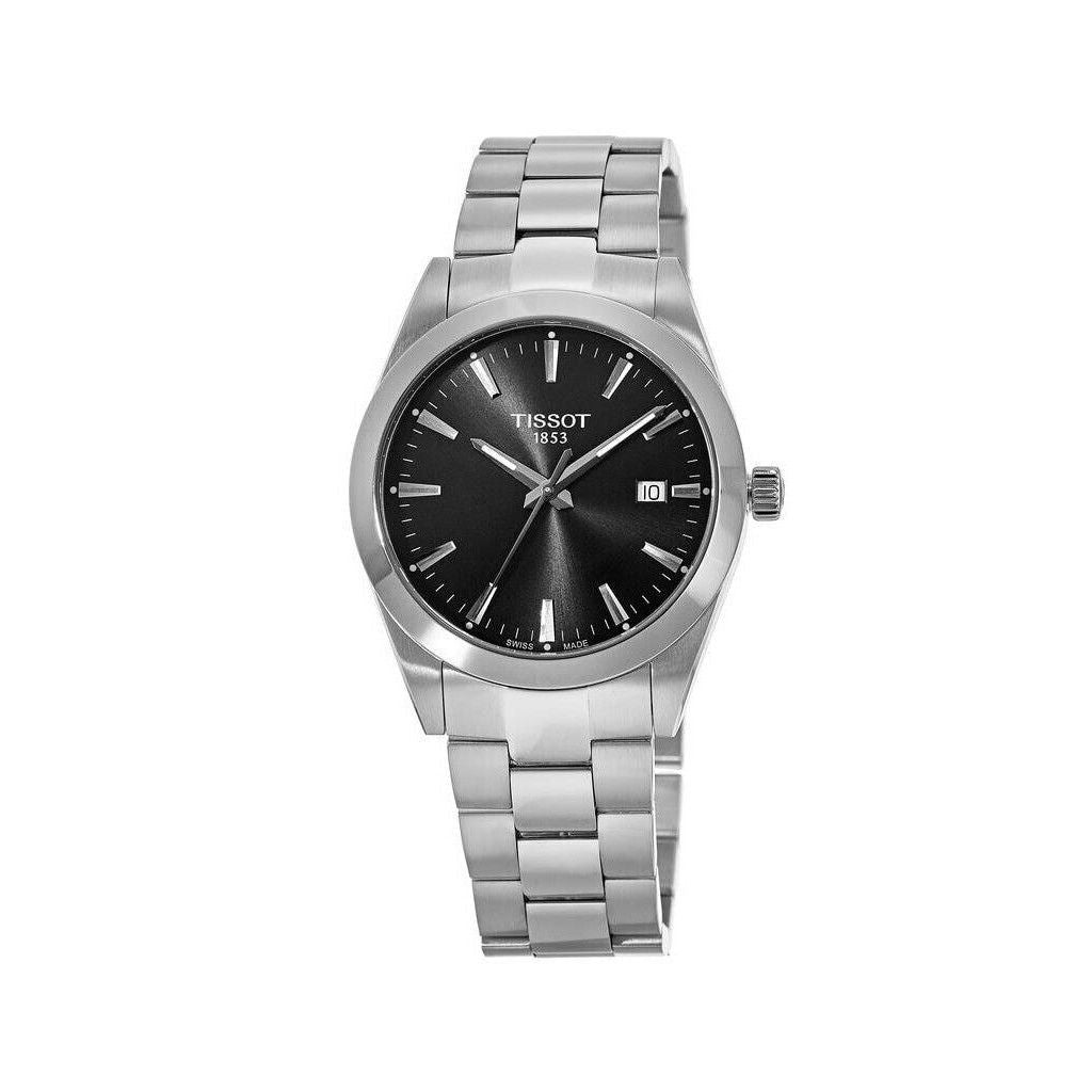 Tissot Gentleman Quarz T127.410.11.051.00 T1274101105100 100M Herrenuhr
