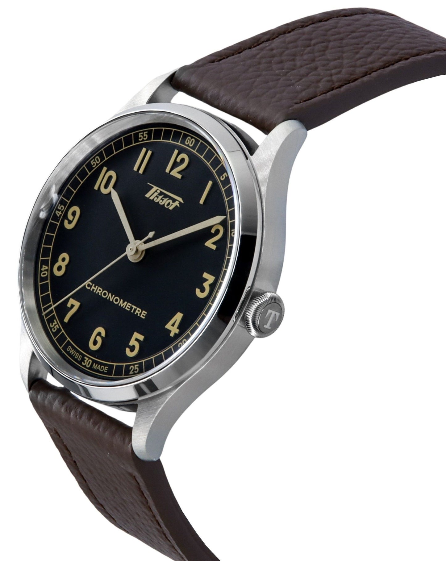 Tissot Heritage 1938 Lederarmband Anthracite Dial Automatik T142.464.16.062.00 Herrenuhr