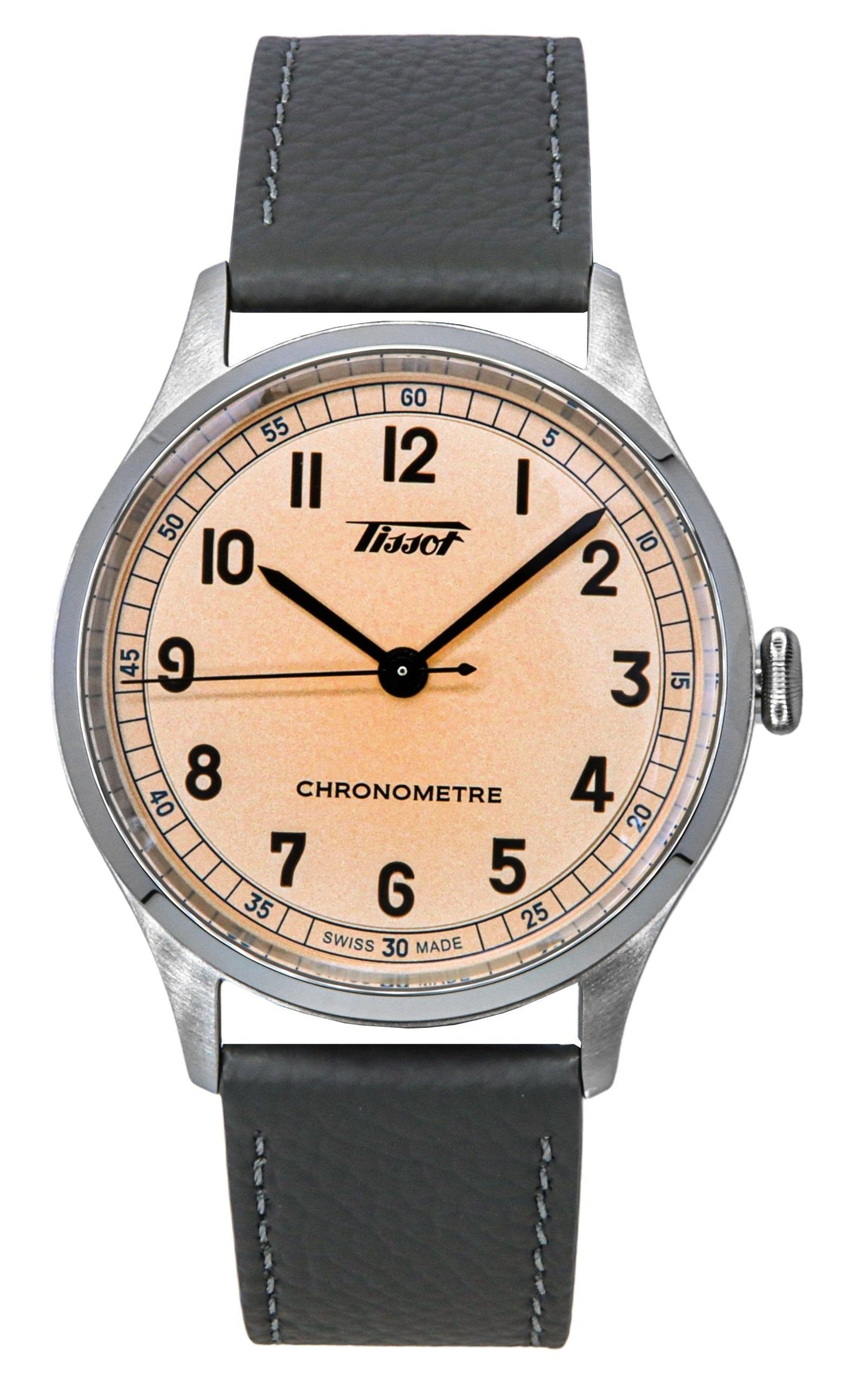Tissot Heritage 1938 Lederarmband Pink Dial Automatik T142.464.16.332.00 Herrenuhr
