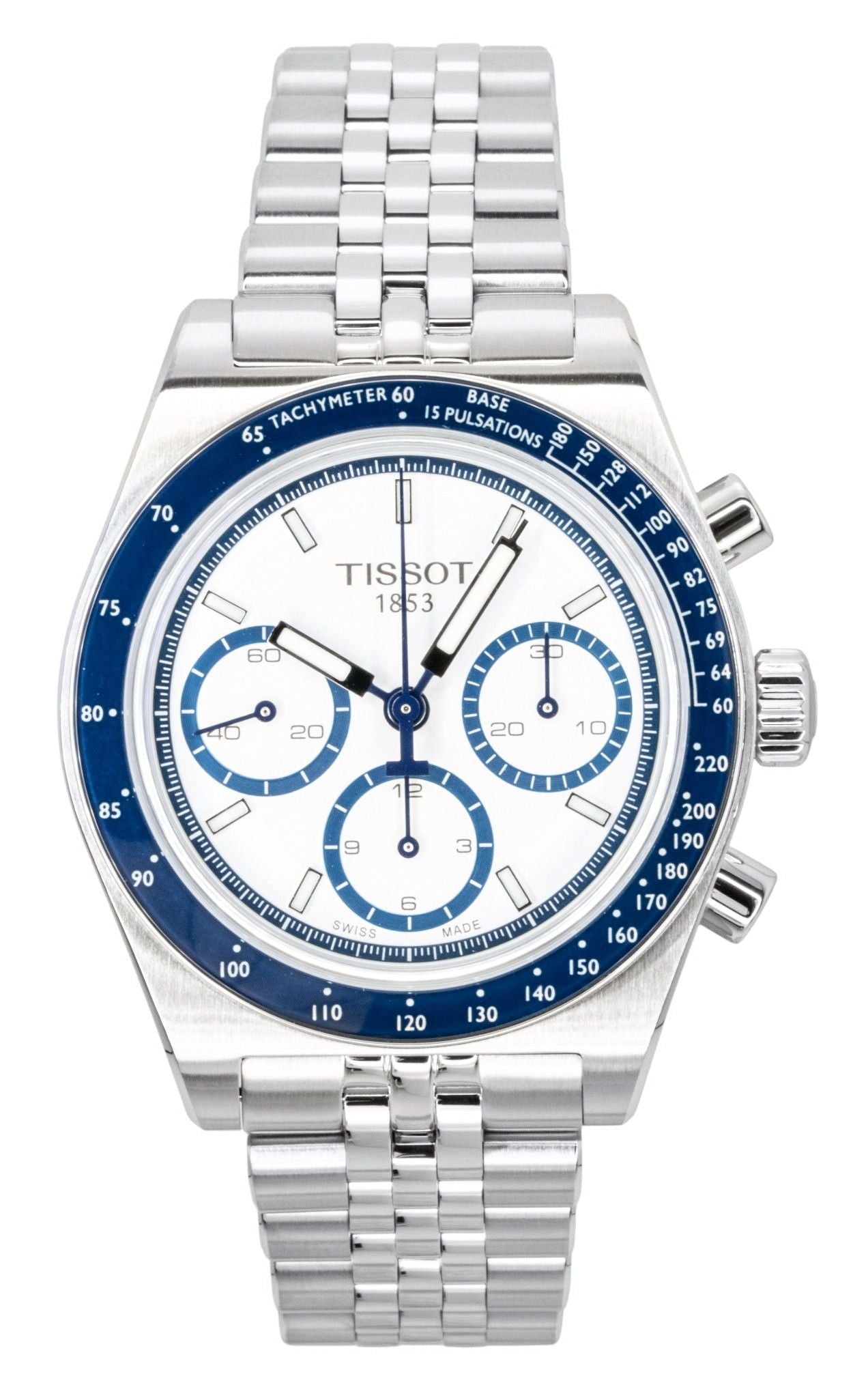 Tissot PR516 Chronograph Edelstahl White Dial Automatik T149.462.11.011.00 100M Herrenuhr