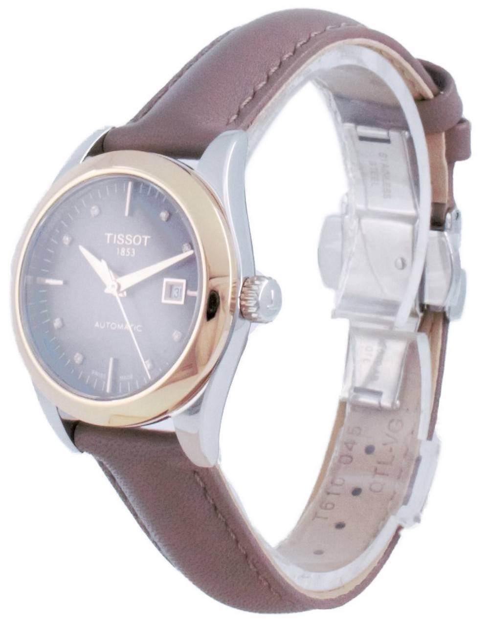 Tissot T-My Lady 18K Gold Diamond Accents Automatik T930.007.46.296.00 T9300074629600 Damenuhr