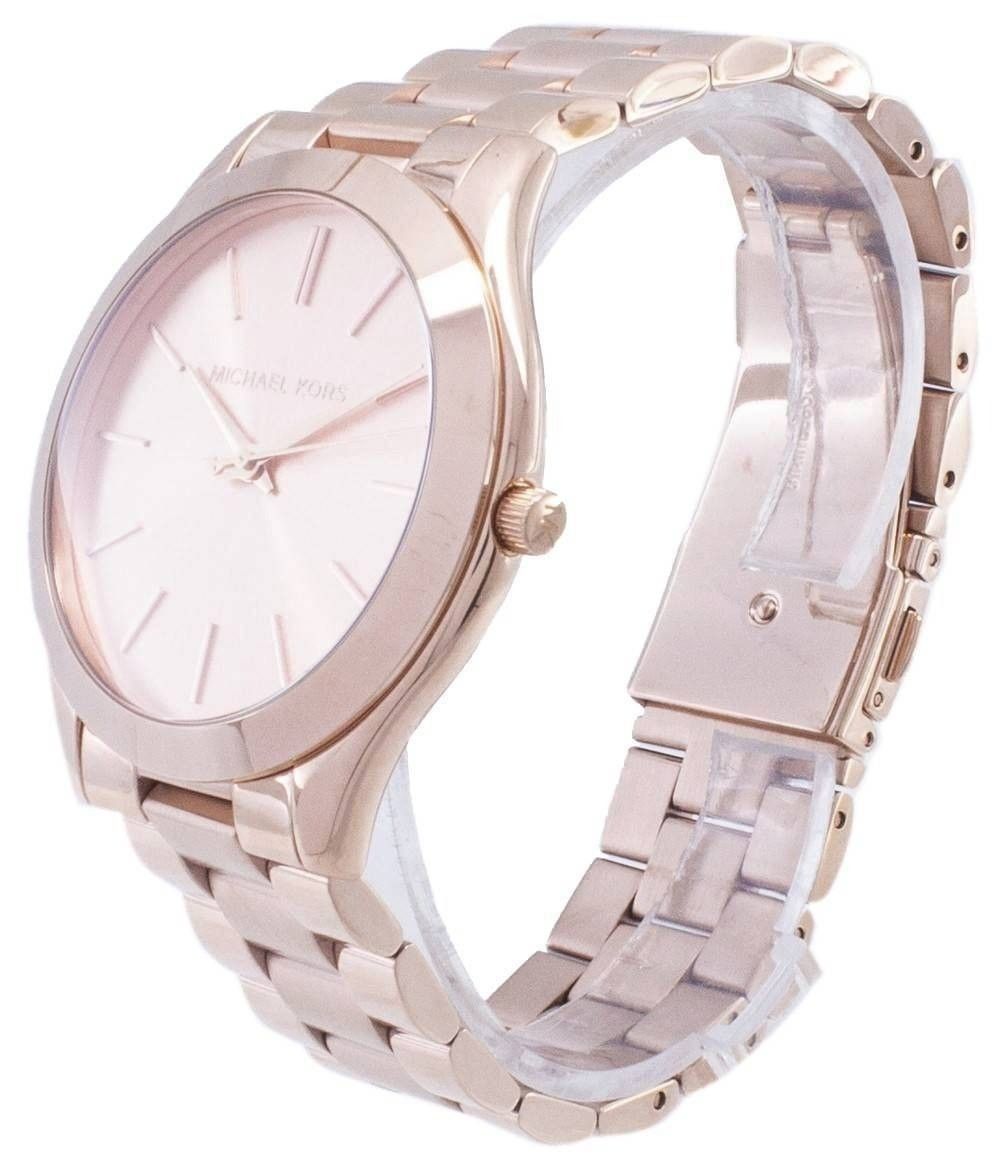 Generalüberholt Michael Kors Runway Rose Goldfarben MK3197 Damenuhr