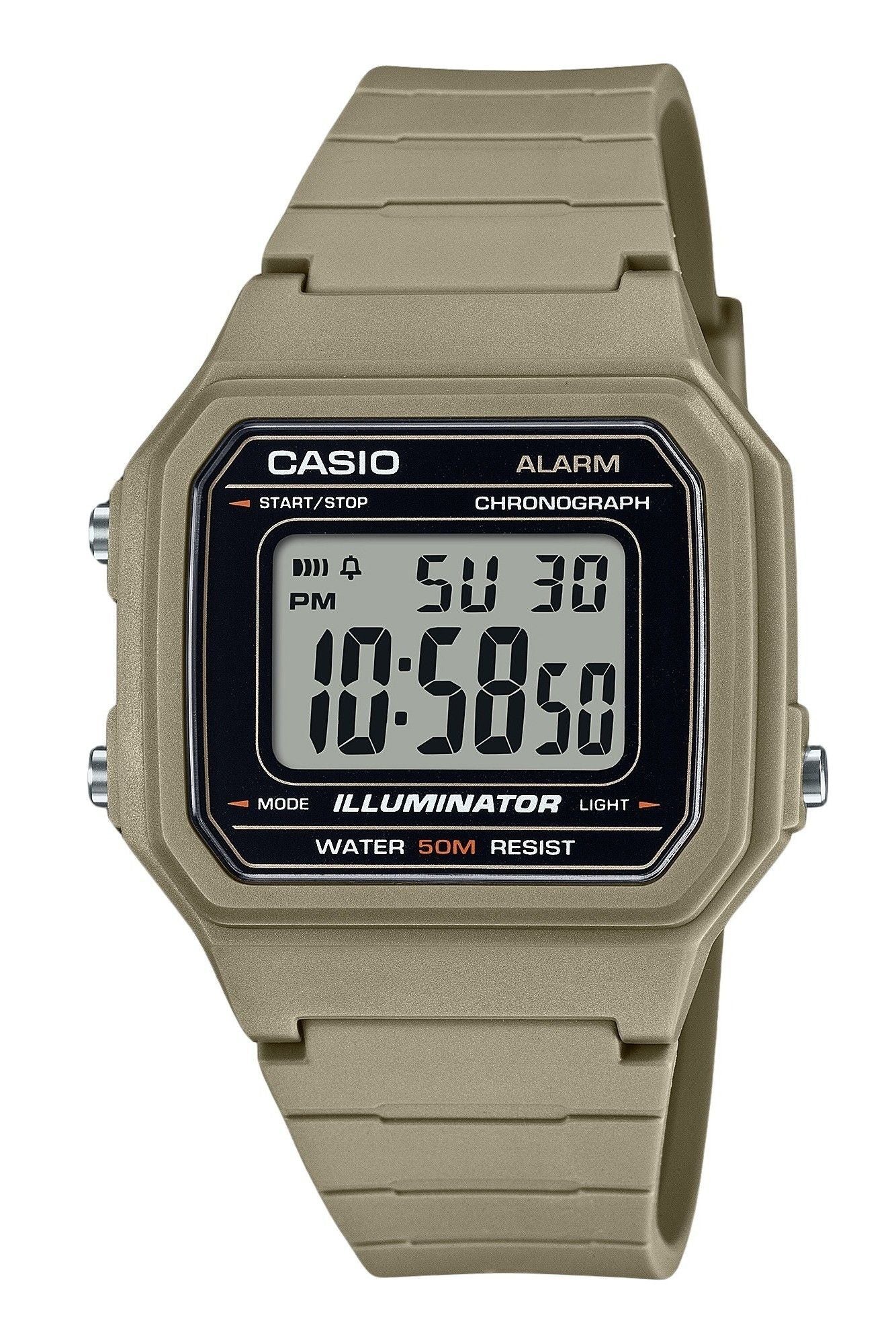Casio Youth Digital Resin Strap Quarz W-217H-5AV Herrenuhr