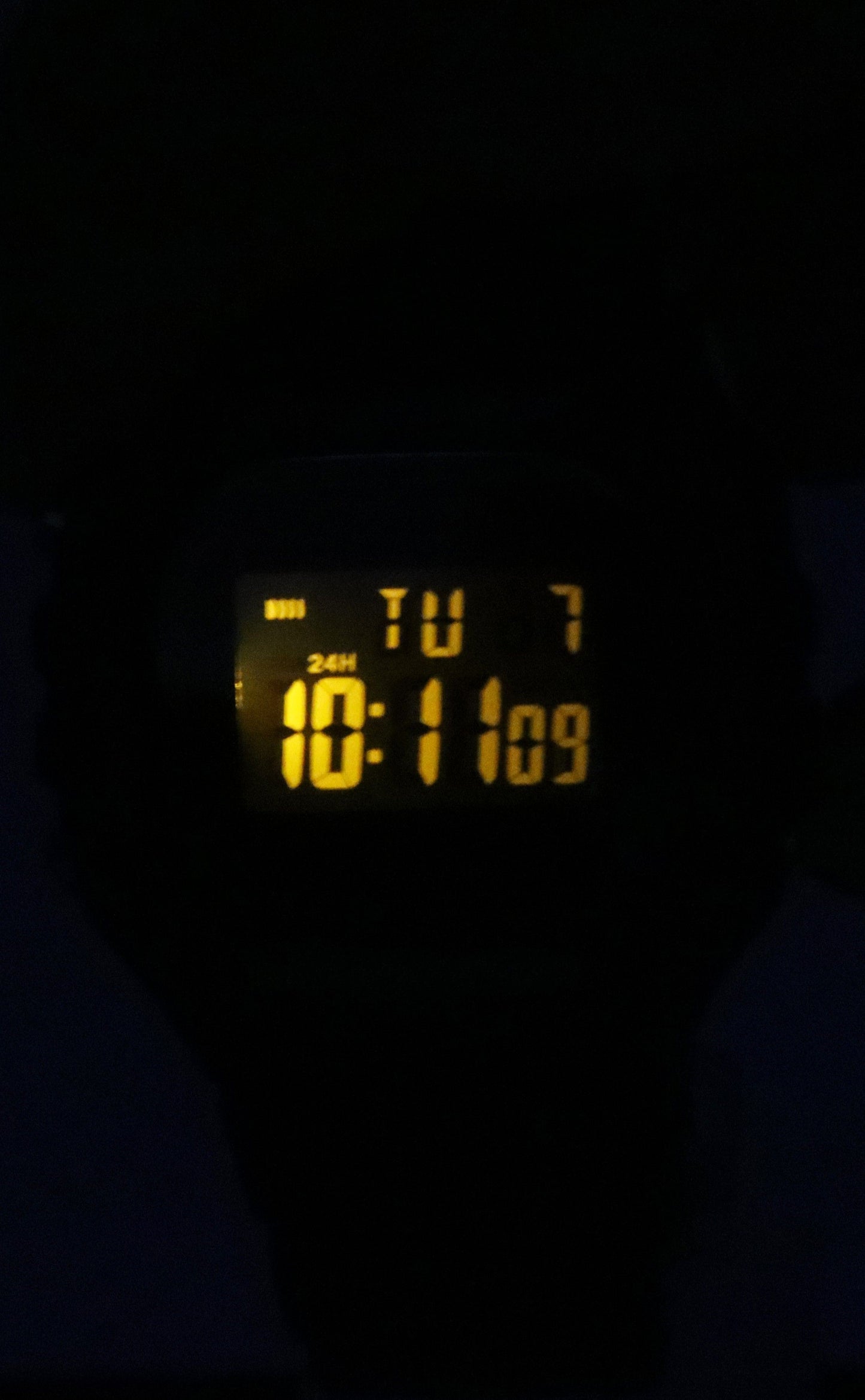 Casio Standard Digital Resin Strap Schwarzes Zifferblatt Quarz W-218H-1B Herrenuhr