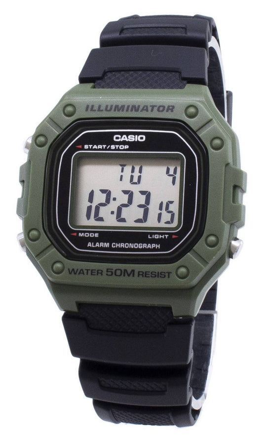 Casio Youth W-218H-3AV W218H-3AV Digital Herrenuhr