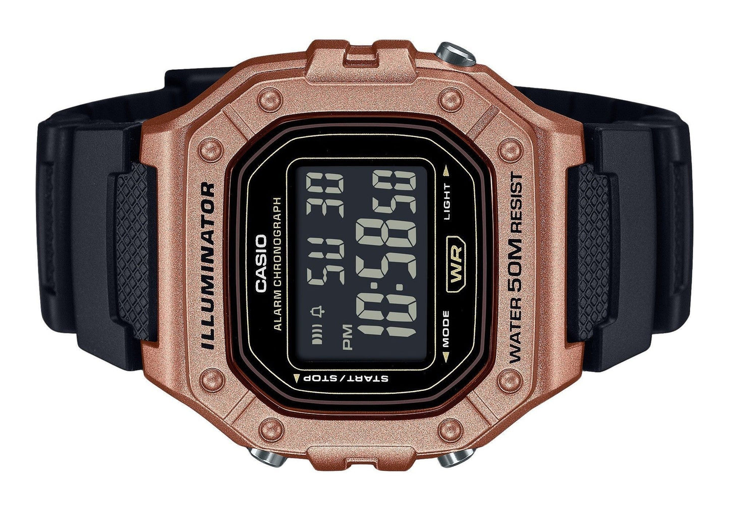 Casio Standard Digital Resin Strap Quarz W-218HM-5BV Herrenuhr