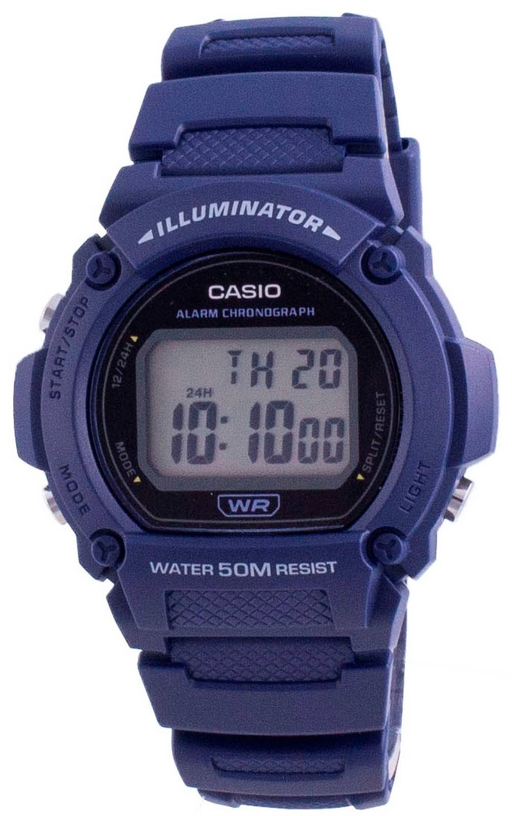 Casio Youth Illuminator Digital W-219H-2A W-219H-2 Herrenuhr