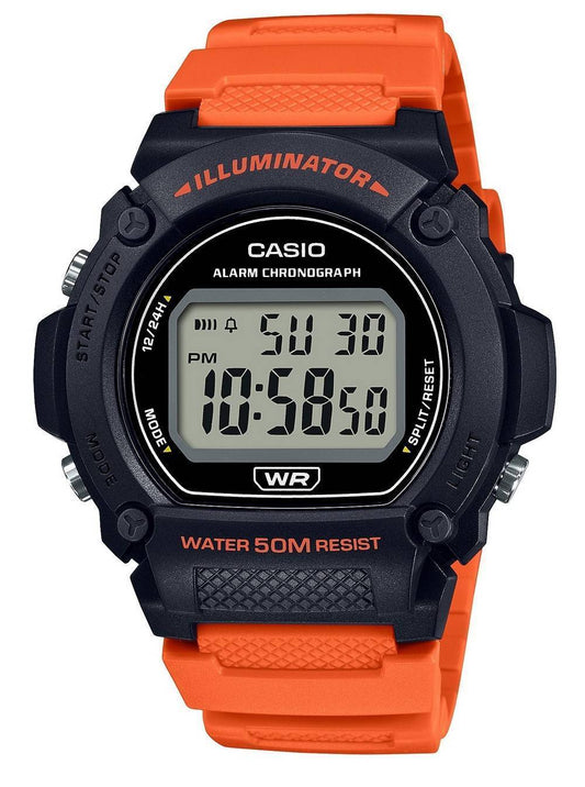 Casio Youth Digital Alarm Quarz W-219H-4AV W219H-4 Herrenuhr