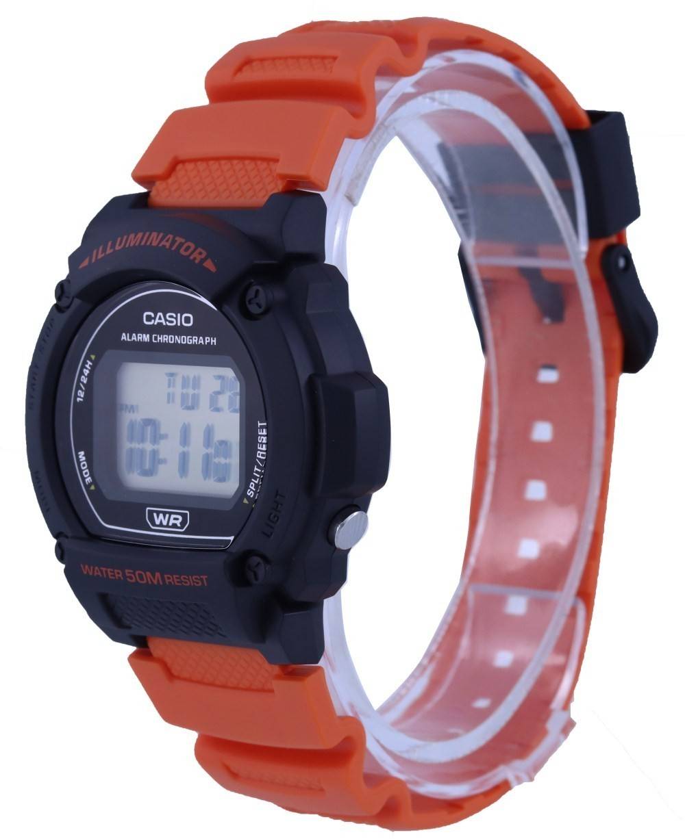 Casio Youth Digital Alarm Quarz W-219H-4AV W219H-4 Herrenuhr