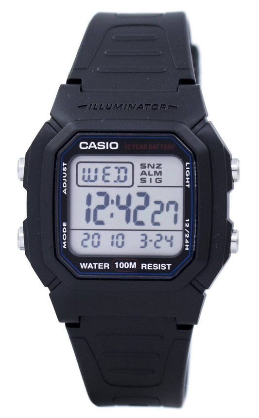 Casio Digital Classic Illuminator W-800H-1AVDF W-800H-1AV Herrenuhr