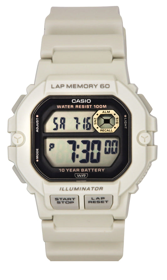 Casio Standard Digital Resin Strap Quarz WS-1400H-8AV 100M Herrenuhr