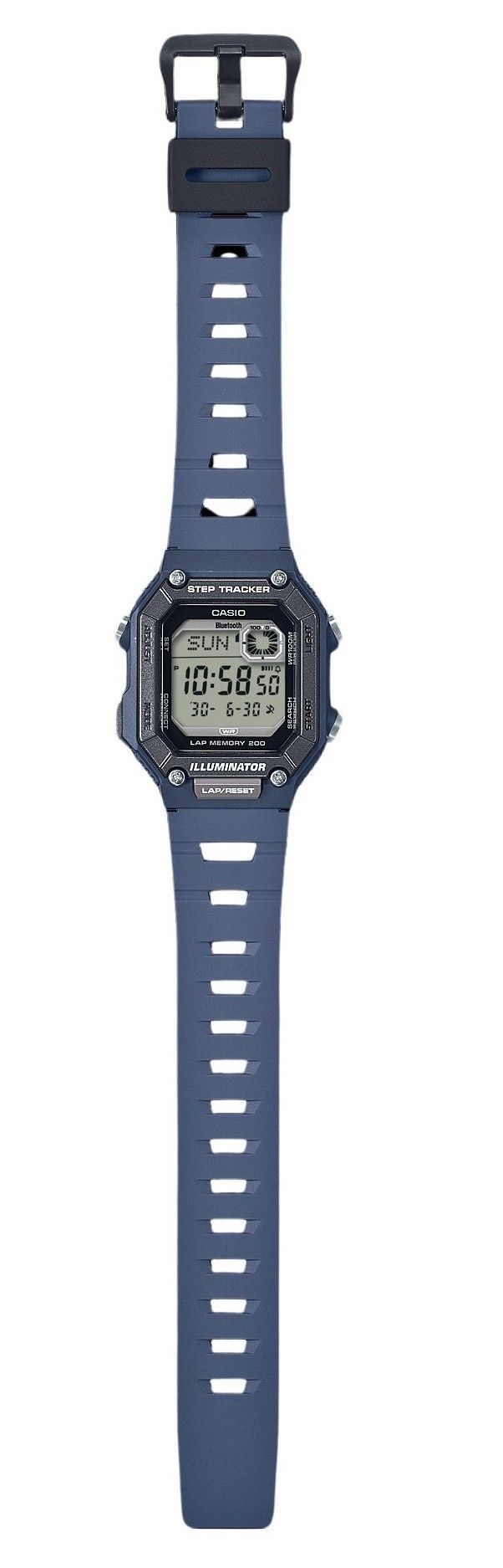 Casio Standard Digital Smartphone Link Step Tracker Resin Strap Quarz WS-B1000-2AV 100M Herrenuhr