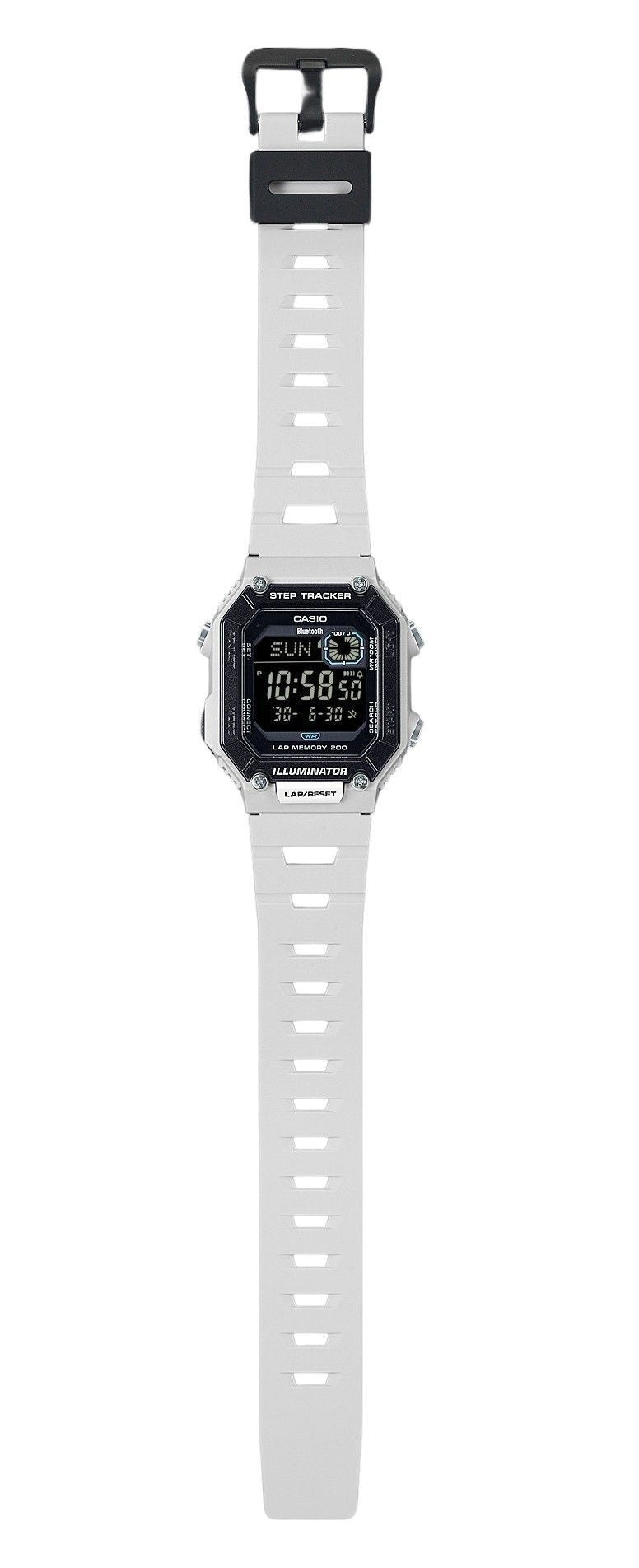 Casio Standard Digital Smartphone Link Step Tracker Resin Strap Quarz WS-B1000-8BV 100M Herrenuhr