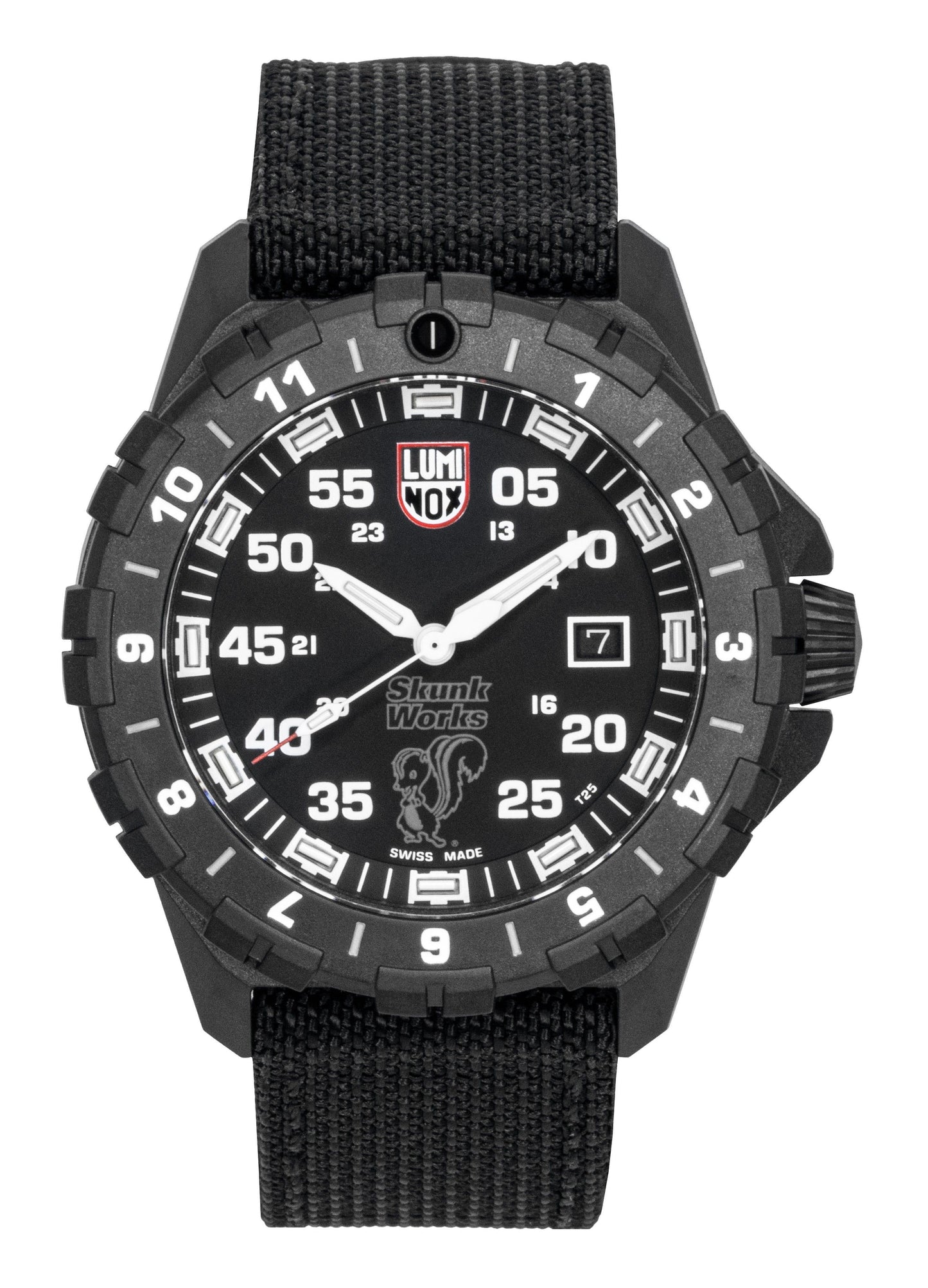 Luminox F-117 Nighthawk X Skunk Works Heritage Schwarzes Zifferblatt Quarz Taucher XA.6442.H 200M Herrenuhr