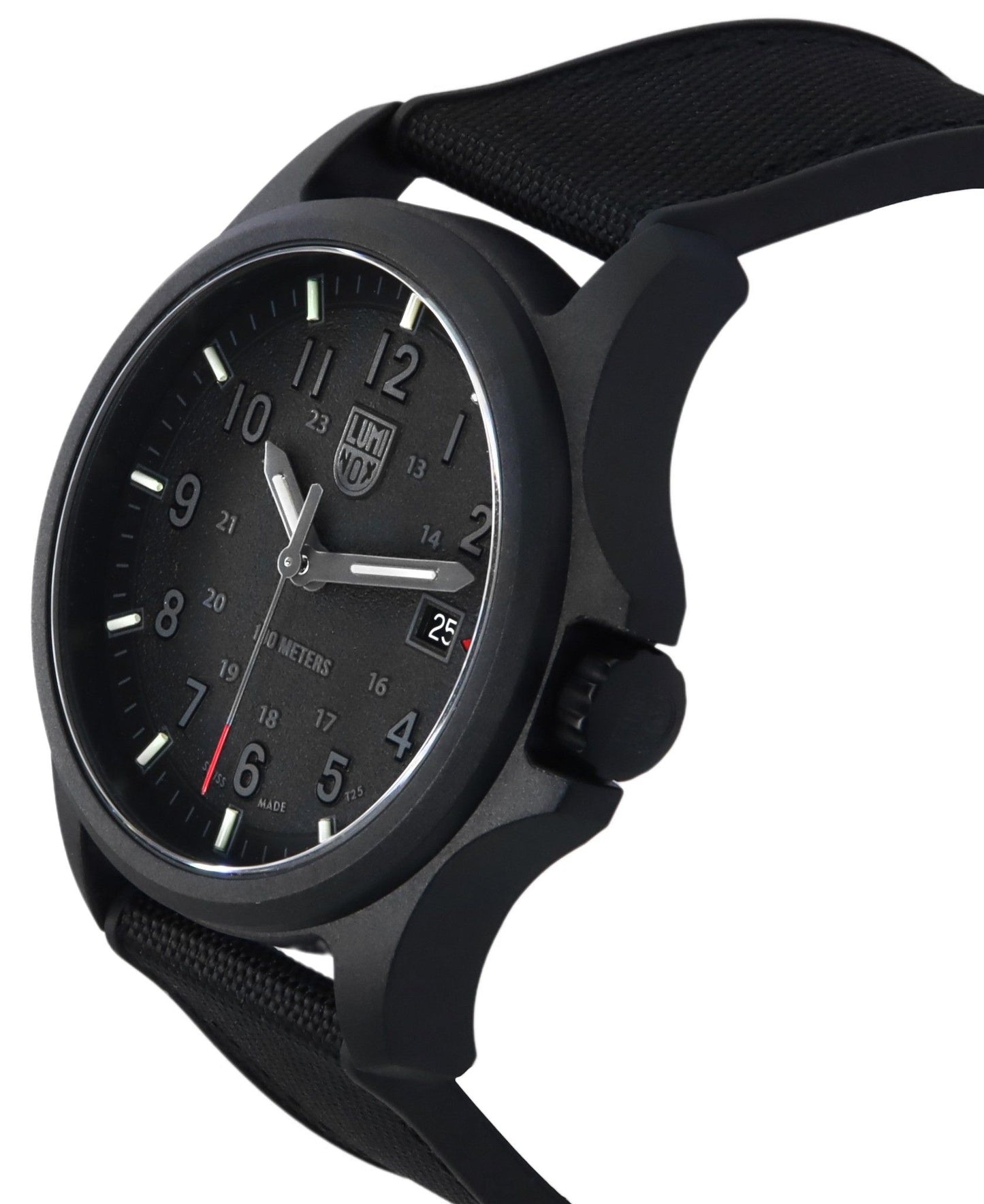 Luminox Atacama Field Urban Adventure Rubber Strap Schwarzes Zifferblatt Quarz XL.1961 100M Herrenuhr