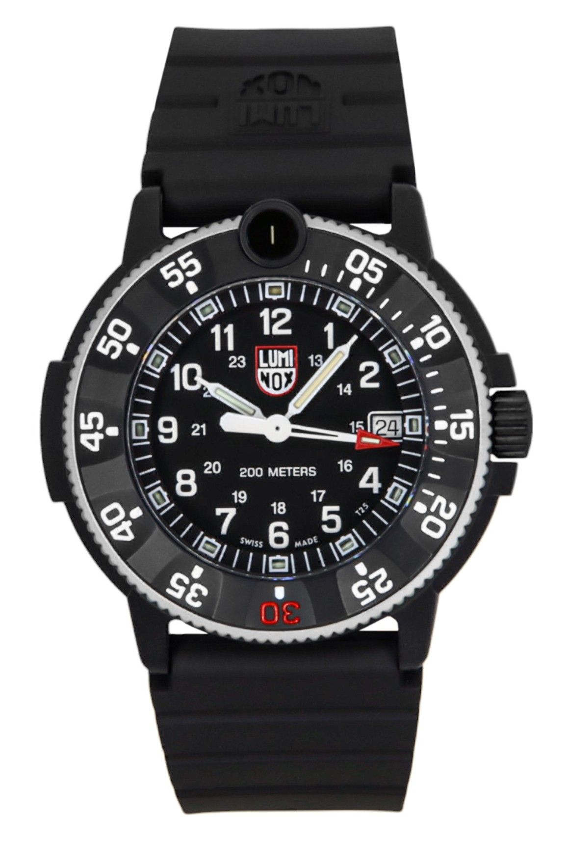 Luminox Navy SEAL Original 3001 Heritage Schwarzes Zifferblatt Quarz Taucher XS.3001.H 200M Herrenuhr