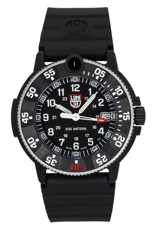 Luminox Navy SEAL Original 3001 Heritage Schwarzes Zifferblatt Quarz Taucher XS.3001.H 200M Herrenuhr