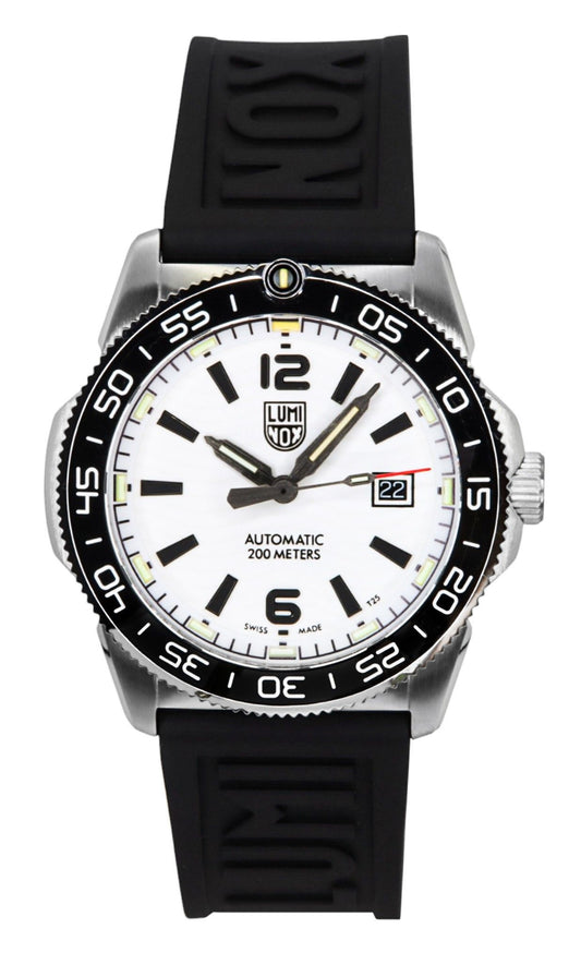 Luminox Pacific Diver Midnight Mariner Rubber Strap White Dial Automatik XS.3101.H 200M Herrenuhr