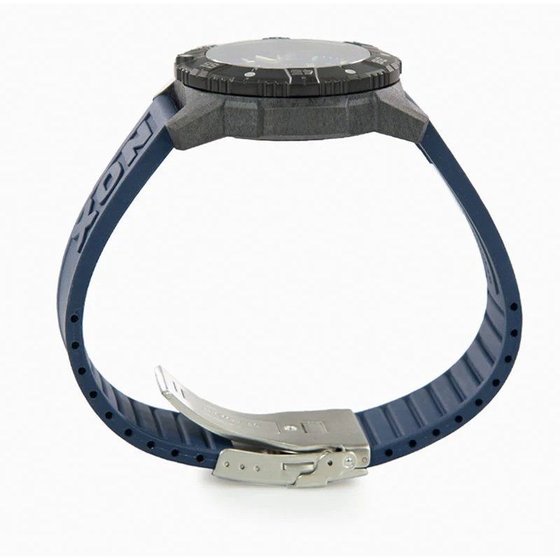 Luminox Master Carbon SEAL Rubber Strap Blaues Zifferblatt Swiss Automatik Taucher XS.3863 200M Herrenuhr