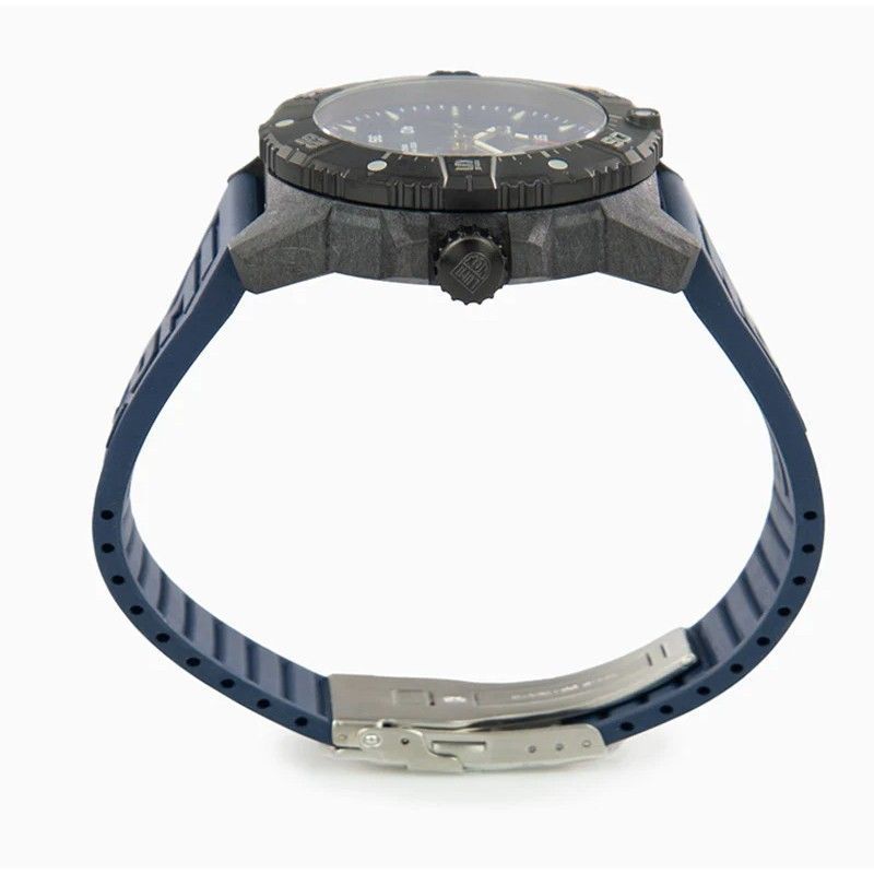 Luminox Master Carbon SEAL Rubber Strap Blaues Zifferblatt Swiss Automatik Taucher XS.3863 200M Herrenuhr