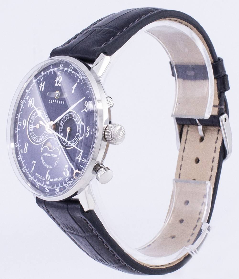 Zeppelin Series LZ 129 Hindenburg Germany Made 7036-3 70363 Herrenuhr