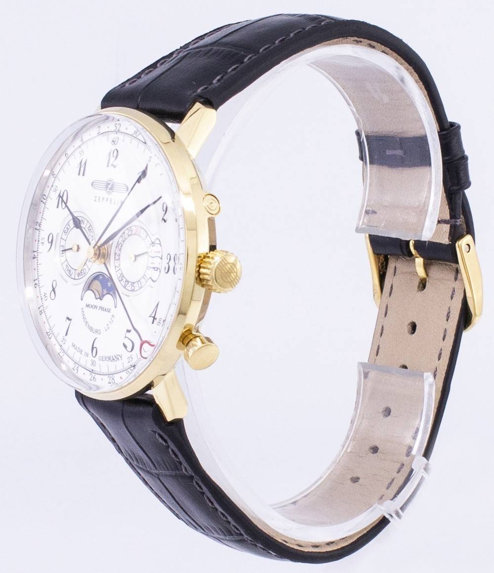 Zeppelin Series LZ 129 Hindenburg Germany Made 7038-1 70381 Herrenuhr