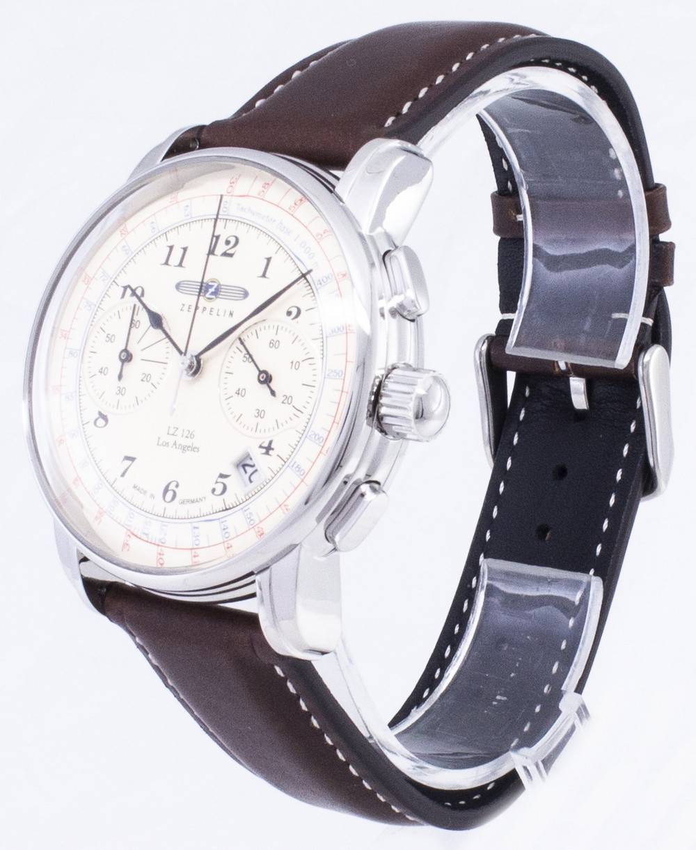 Zeppelin Series LZ126 7614-5 76145 Germany Made Herrenuhr