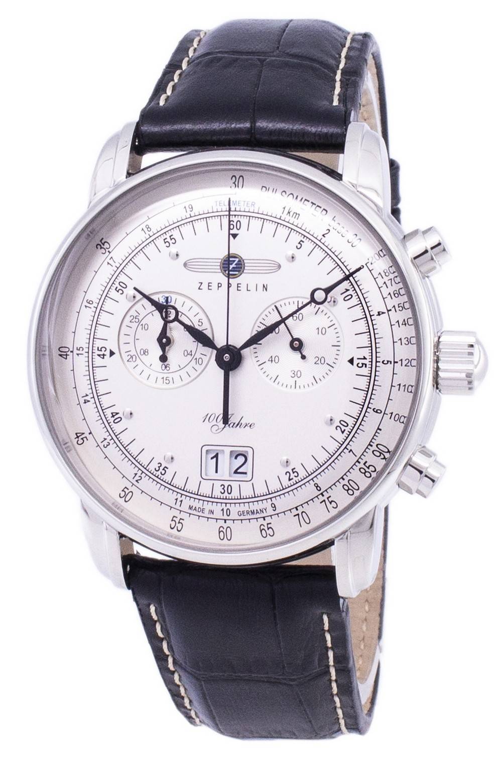 Zeppelin Series 100 Years ED.1 Germany Made 7690-1 76901 Herrenuhr
