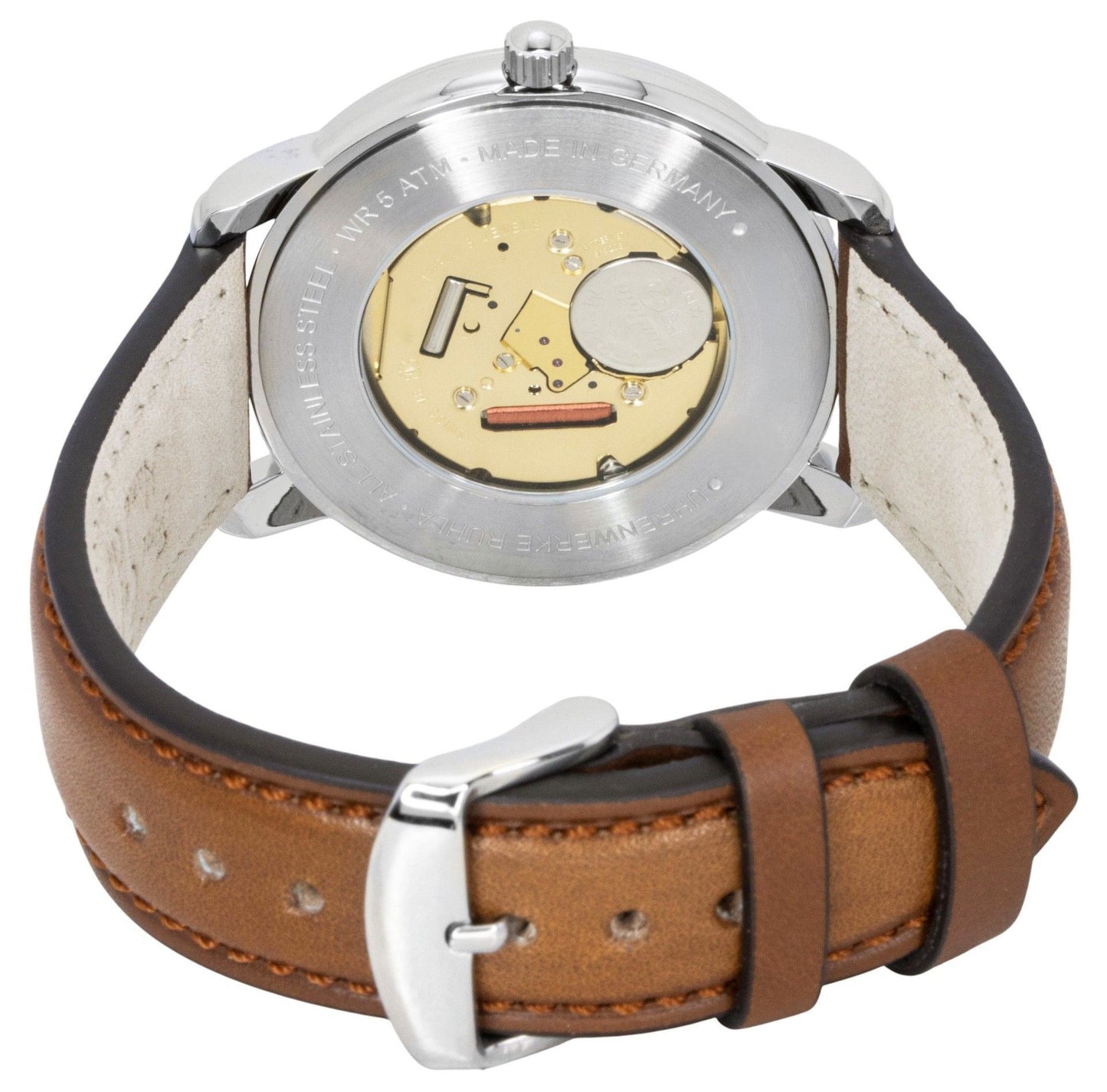 Zeppelin 100 Jahre Mediterranee Lederarmband Blaues Zifferblatt Quarz 96403 Herrenuhr