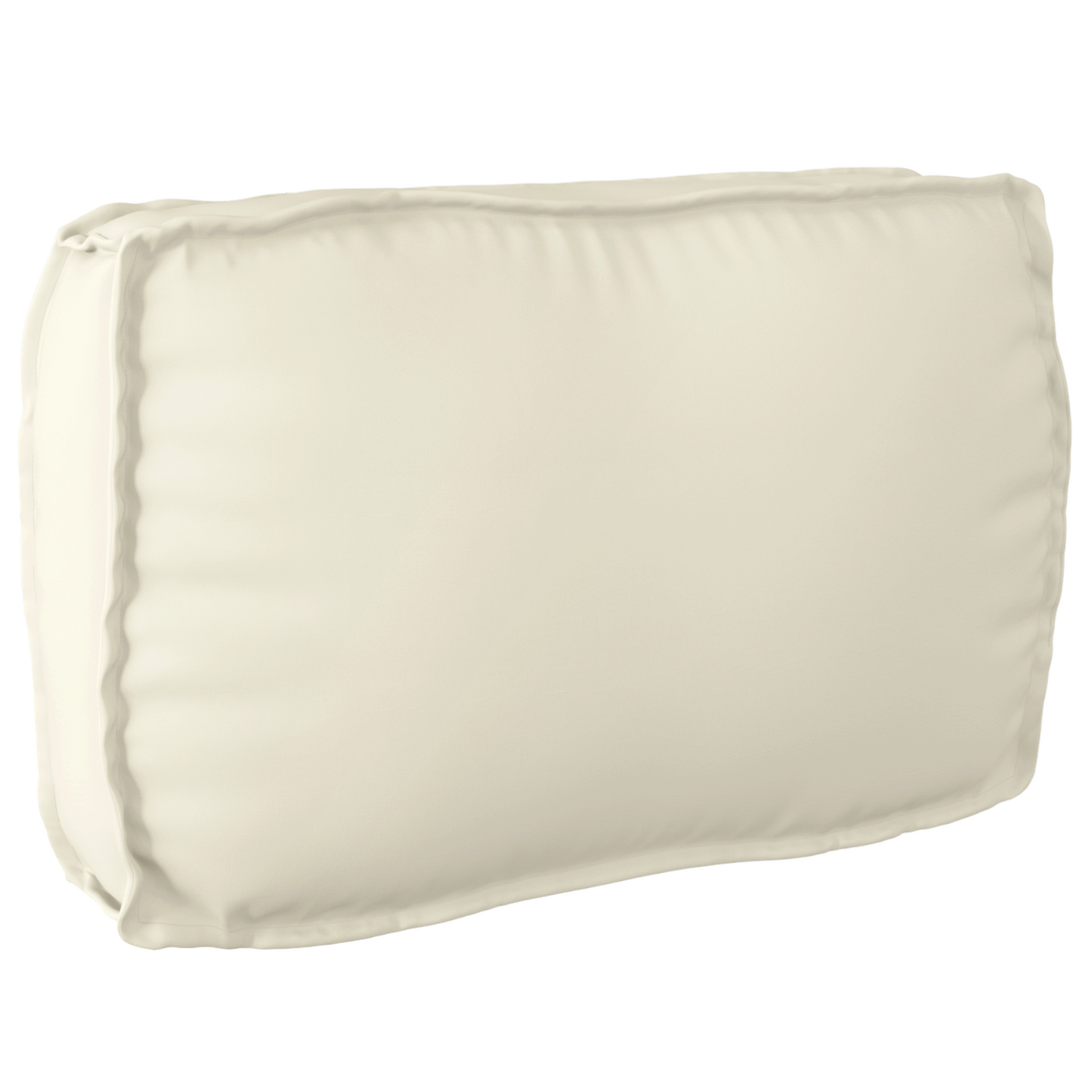 Pallet Kissen Set 2 pcs Creme 70 x 70 x 12 cm Oxford-Stoff