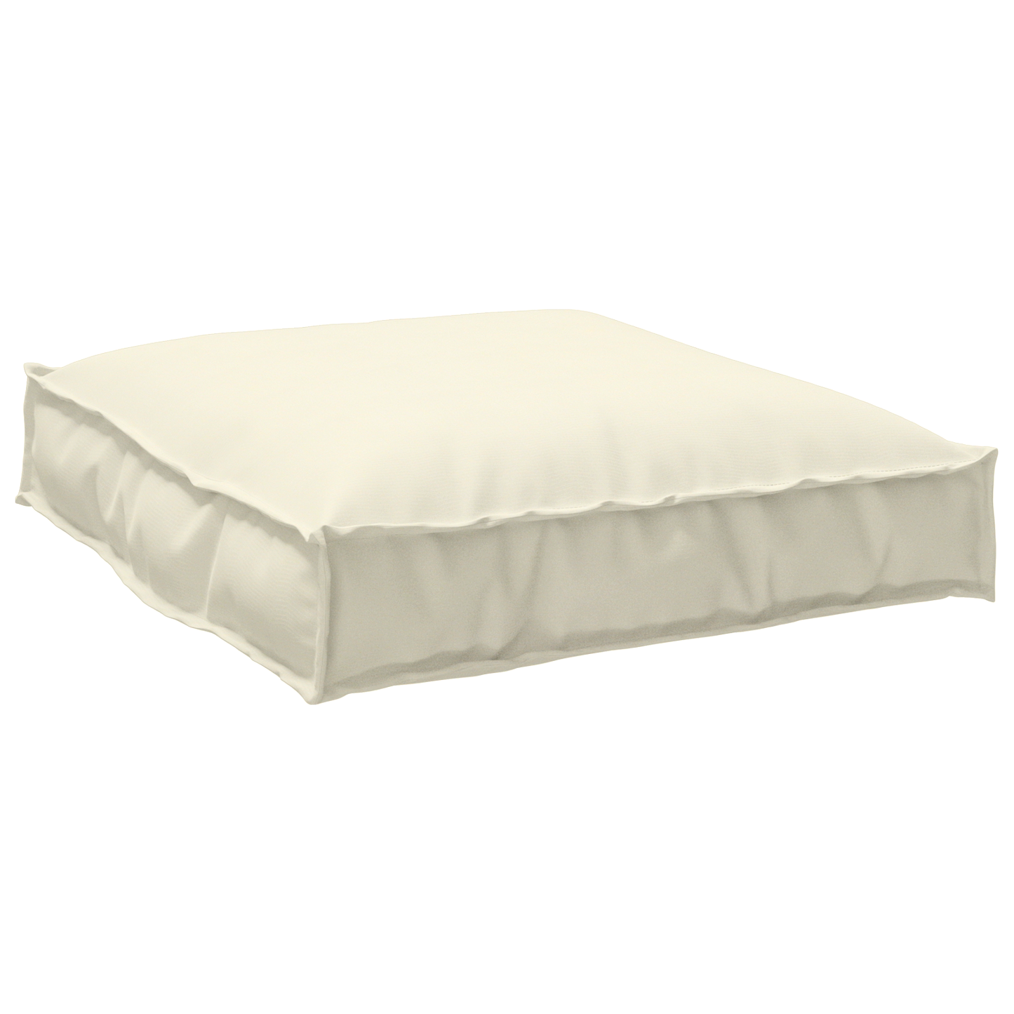 Pallet Kissen Set 2 pcs Creme 70 x 70 x 12 cm Oxford-Stoff