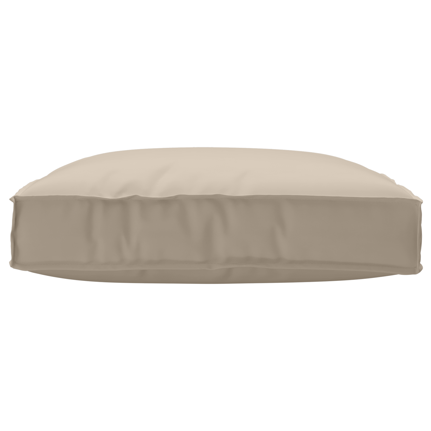 Palettkissen für geeigneten Sitz Taupe 80 x 80 x 12 cm