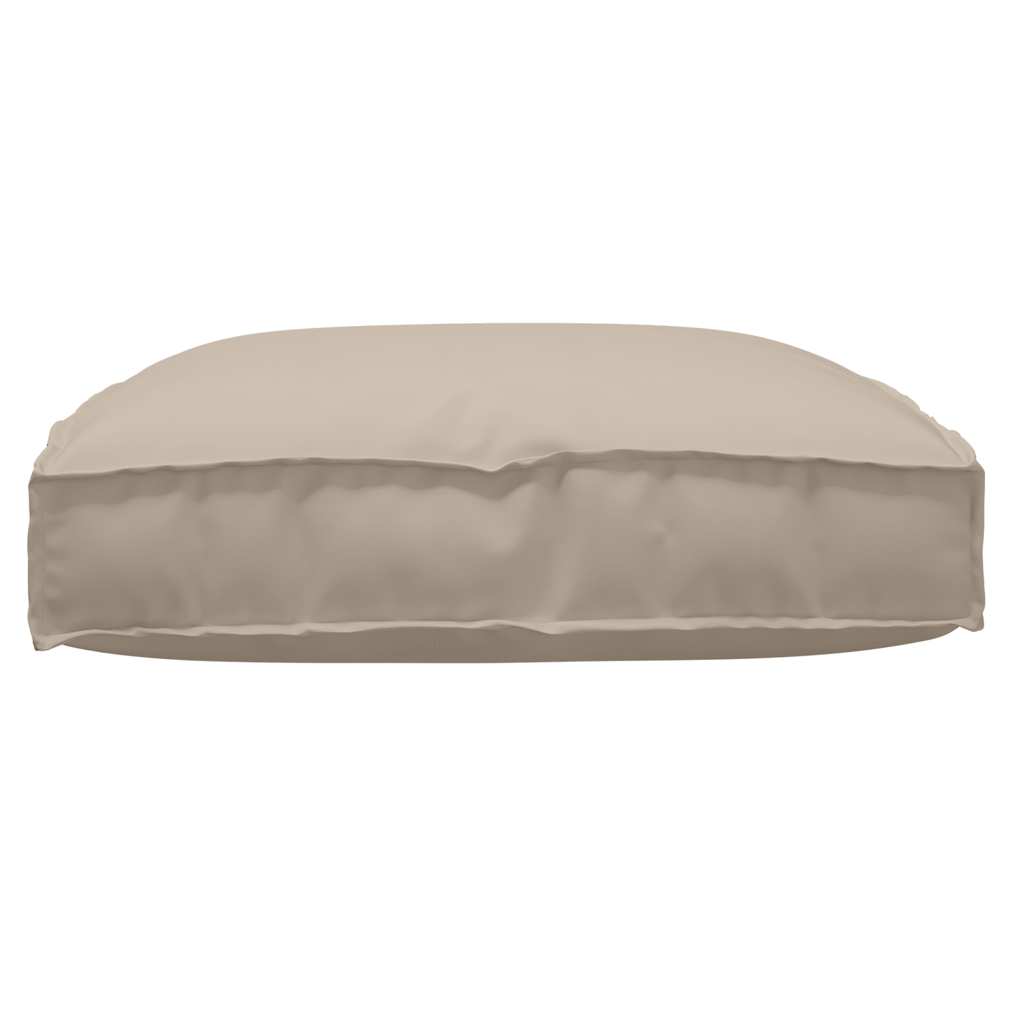 Palettkissen für geeigneten Sitz Taupe 80 x 80 x 12 cm
